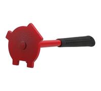 DINHEAROM Clé à Tambour pour Couvercle de Tonneau en Acier Poignée en Caoutchouc, Design Compact et Prise en Main Confortable, pour Usage Domestique et Réparation Automobile