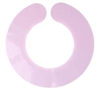 DINHEAROM Collier de Coupe en Silicone Léger Protection Imperméable pour Salon de Coiffure, Coussinet Anti-Fragmentation pour Usage Domestique et Professionnel