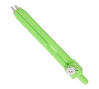 DINHEAROM Compas de Dessin en Plastique Vert pour Personnes Aveugles Outil Robuste, Compact et Portable, Kit de Boussole Réutilisable Adapté aux Utilisateurs Malvoyants