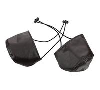 DINHEAROM Coussinet pour Talons en Pu Marron, Lot de 2 Pièces, Confortable et Facile à Utiliser, Protège Talons des Chaussures Lors Conduite