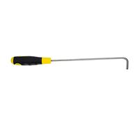 DINHEAROM Crochet de Porte Roulante en Caoutchouc Outil de Levage pour Plaque d'Égout Domestique Crochet Compact et Pratique pour Couvercle de Regard pour Usage