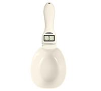 DINHEAROM Cuillère Doseuse Électronique Cuisine Beige 800g Batterie pour Mesurer Ingrédients Haute Précision Usage Quotidien Famille