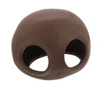 DINHEAROM Décor de Caverne pour Aquarium Refuge pour Poissons et Crevettes Abri Sécurisé Matériau Durable Accessoire Décoratif Naturel pour Réservoir Betta et Petit Aquariums