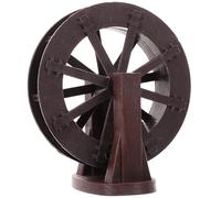 DINHEAROM Décoration Aquarium Mini Roue Décorative en Plastique Effet Décoratif Unique, Accessoire DIY pour Scène de Micro Paysage à Domicile