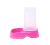 DINHEAROM Distributeur Automatique de Nourriture Pratique pour Absences Courtes en Plastique, Châssis Amovible et Lavable pour Chats et Chiens pour Foyers Plusieurs Animaux
