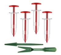 DINHEAROM Épandeur de Semences Portatif Mini, Semoir Manuel à Main, Plastique, Léger, Facile à Utiliser, Outil de Plantation de Graines pour Jardinage
