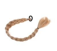 DINHEAROM Extension Queue de Cheval Tressée Synthétique 24 Pouces en Fibre Synthétique, Accessoire Coiffure Femme pour Transformation Rapide et Style Élégant Quotidien