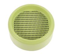 DINHEAROM Jardinière d'herbe à Chat Hydroponique Pratique en Plastique Vert sans Terre pour Culture Domestique De Plantes Chats