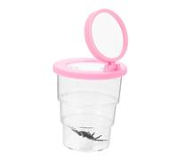 DINHEAROM Jarre Observation Insectes pour Garçon Fille avec Loupe Boîte Transparente pour Explorer La Nature Et Observer Les Détails Fascinants des Insectes