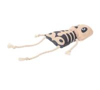 DINHEAROM l'herbe à Chat pour Chat Peluche Tête de Mort Interactive