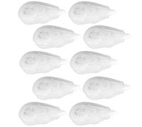 DINHEAROM Lot de 10 Rubans Correcteurs en Plastique pour Étudiants, Bandes Correctrices Sûres pour Papier et Livres, pour L'école Bureau