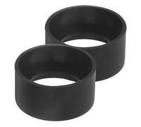 DINHEAROM Lot de 2 protections oculaires en caoutchouc souple - 36-38 mm - Pour microscopes - Accessoires de microscope pour jumelles de laboratoire