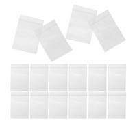 DINHEAROM Lot de 200 Paquet Scellables 5x7 Cm en PVC 12 Mil Auto-adhésifs pour Petits Objets et Pièces Électroniques, Organisation Claire pour Maison et Petite Entreprise