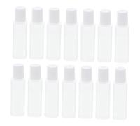 DINHEAROM Lot De 30 Mini Bouteilles Vides Portables 30 Ml, Étanches Et Réutilisables, Accessoires Solution Pour Lentilles De Contact, Voyage Et Usage Quotidien