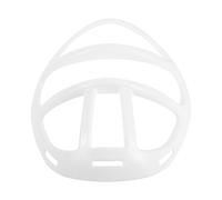 DINHEAROM Masque de Combat de Taekwondo, Visière de Protection Faciale à Grille, Casque Visage en Abs Blanc, Absorption des Chocs, Respiration, Adultes, Arts Martiaux