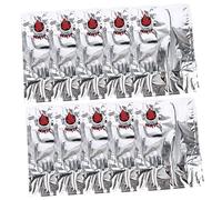 DINHEAROM Paquet De Rangement à Vin Valve à Charnière 3l, Doublure PE, Robinet Intégré, Lot de 10, Portable, pour Transport Et Distribution De Vin à Domicile Voyage