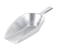 DINHEAROM Pelle à Grains Cuisine en Aluminium Argenté Multifonction Compacte pour Usage Domestique et Porte-glaçons, Maison Seaux à Glace