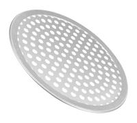 DINHEAROM Plaque de Cuisson Perforée Antiadhésive Alliage Aluminium pour Pizza Cuisson Uniforme et Nettoyage Facile Maison et Boulangerie