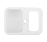 DINHEAROM Plateau de perfusion en plastique : support pour accessoires de perfusion IV - étagère de rangement pour hospitalière, remplacement pour support de, (diamètre du trou 25 mm/32 mm)
