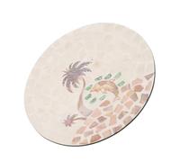 DINHEAROM Plateau Fruitier Coquillage Carré Plateau Décoratif Rond Relief pour Déjeuner Rangement Snack Élégant pour Table Basse et Cuisine