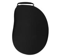 DINHEAROM Poche pour Lyre Paquet de Lyre Eva Noir Forme Mangue Rangement pour Partitions et Petits Objets pour Spectacles en Extérieur et Pratique