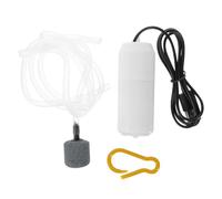 DINHEAROM Pompe à Air USB Portable pour Aquarium en Plastique Silencieuse Mini pour Aération et Oxygénation, pour L’élevage de Poissons