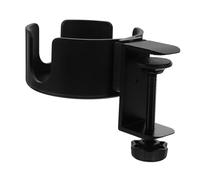 DINHEAROM Porte Tasse à Clip Pratique pour Bureau Support Latéral de Table avec Crochet Fixation Solide sans Usage Multi comme Bureau Salle de Classe et Hôpital Rangement Boissons Accessible