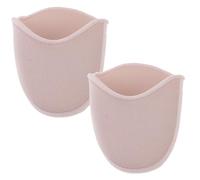 DINHEAROM Protège Pointe Orteils en Gel Respirant Antidérapant, Protection Bout de Pied Ajustable, Coussinage Soulage, Protection Danse Classique pour Danseurs