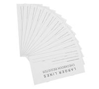 DINHEAROM Registres de Chèques Personnels Organisation Lot de 12 en Papier Blanc et Facile à Transporter pour Compte Chèque Personnel ou Compte Épargne Bancaire