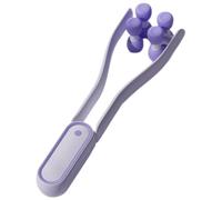 DINHEAROM Rouleau Visage Sculptant V-shape en Abs et Pmma Massage Confortable pour Réduire le Double Menton et Lifter la Peau du Visage