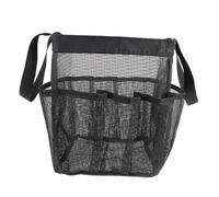 DINHEAROM Sac De Douche Portable Mesh Grand Volume avec Multiples Poches Sac Filet Léger Et Résistant Nylon pour Salle De Bain Voyage Et Dortoir