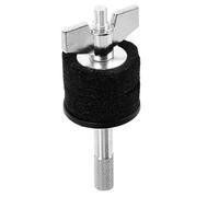 DINHEAROM Support métallique pour empileur de cymbales de batterie avec base en alliage et feutre, adapté pour sur charleston et kit de tambour