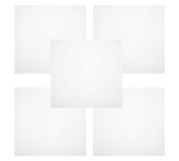 DINHEAROM Tapis de Séchage Coussinets Carrés en Silicone Réutilisables Lot de 5 40x40 Cm, Résistants à Haute Température pour Déshydrateur Alimentaire et Fruits
