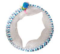 DINHEAROM Tunnel de Jeu Cat Tunnel pour Chat Spirale Portable Accessoire pour Favorise Activité Physique Interaction