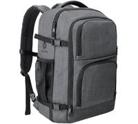 Dinictis 40L Transport sur vol approuvé Voyage Ordinateur Portable Sac à dos, Business Weekender Bag, gris foncé, Taglia unica, Contemporain