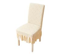 Dining Chair Covers - Housses de chaise élastiques, épaisses Washable Removable Elastic Protector, Chairs Back Coverss - For Kitchen Home Banquet Wedding Party Christmas Valentine's Day Easter Holiday