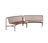 Dining park Bbench in/in Palissade set de 2 WxHxD 295.5x80x107cm
