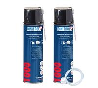 Dinitrol 1000 Cire transparente 2 x 500 ml + buse d'extension