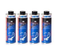 Dinitrol Dinitrol® ML Cire hautement pénétrante pour cavité - 4 bidons de 1 litre, prévention de la corrosion pour voitures classiques et véhicules anciens