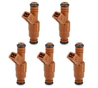 D'injecteur Pulvérisation Carburant Pour Volvo Pour V70 2.4L 2.5L Pour XC70 2.5L 2.9L Moteur 2001-2007 5PCS Injecteur De Carburant 0280155831 PIÈCE DE VOITURE Injecteur Carburant Voiture