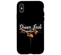 Dinna Fash Don't Worry Gaelic et Autumn Leaves Coque pour iPhone X/XS