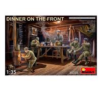 Dinner On The Frontfigurines Miniart Dinner On The Front 1/35, Scène De Repas Ww