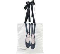 Dinntty Cabas Style Ballet, Bandoulière, De Rangement pour Chaussons De Danse, Shopping pour Danseuse, Cadeau d'anniversaire pour Passionnée De Ballet