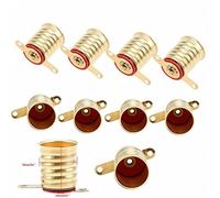 Dinntty E10 Mini Douille d'ampoule LED 10 pièces LED Petit Support d'ampoules à vis Petite Base Lumineuse pour Accessoires d'éclairage de Circuit