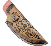 Dinntty Étui en Cuir pour Couteau Pliant, Étui Vertical pour Couteau Tactique