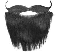 Dinntty Fausse Barbe, Fausse Moustache Réaliste avec Corde Élastique Réglable, Fausse Moustache, Costume De Fête, Accessoires De Amusants pour Femmes Hommes