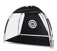 Dinntty Filet d'entraînement de Golf Filet d'aide à la Formation de Frappe de Golf avec Filet de Golf Portable Cible pour l'écaillage de la Conduite dans l'arrière-Cour