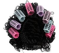 Dinntty Perruque Courte Bouclée d'halloween, Perruque De Cosplay pour Femme, Vêtements, Perruque Bouclée Amusante, Perruque De Propriétaire De Cosplay Aux Bouclés