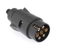 Dino 130077 anhängerstecker 7 broches, 12 v, iSO 1724 type n