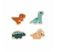 Janod Dino 4 Evolutionary Puzzles Dino Multicolore